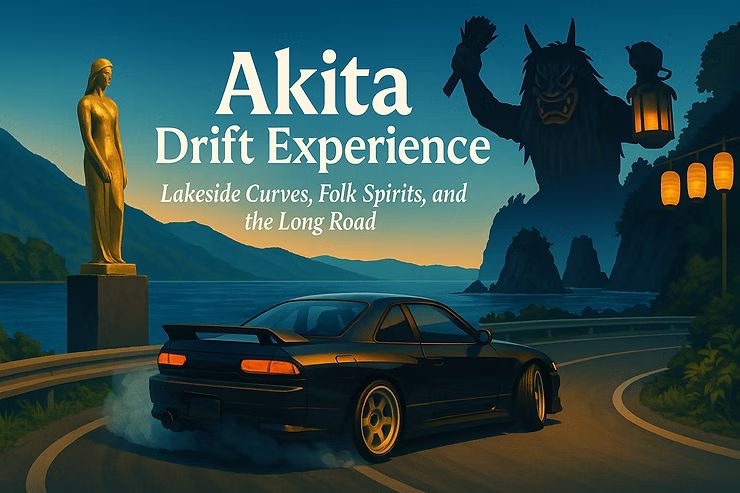 Akita Drift Experience｜Sea Wind, Blue Lines, and the Quiet After Snow