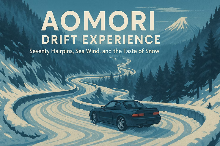 Aomori Drift Experience｜Seventy Hairpins, Sea Wind, and the Taste of Snow