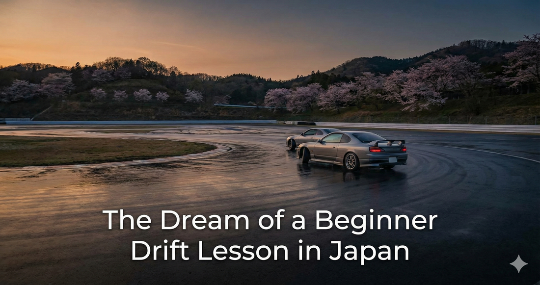 The Dream of a Beginner Drift Lesson in Japan