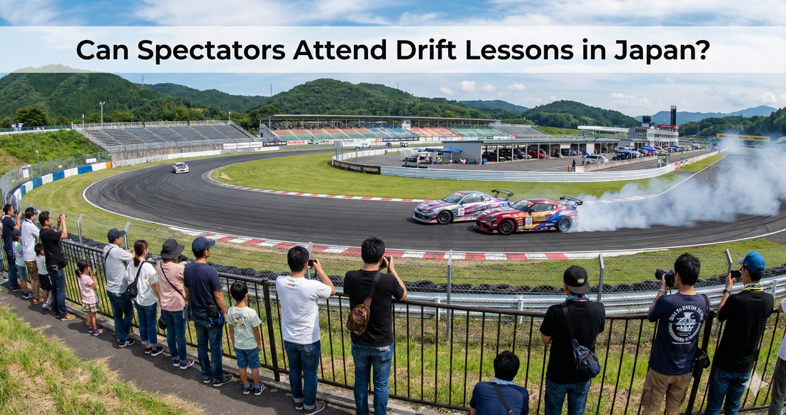 Can Spectators Attend Drift Lessons in Japan?