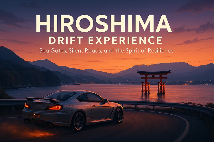 Hiroshima Drift Experience｜Precision, Passion, and the Spirit of Jinba Ittai