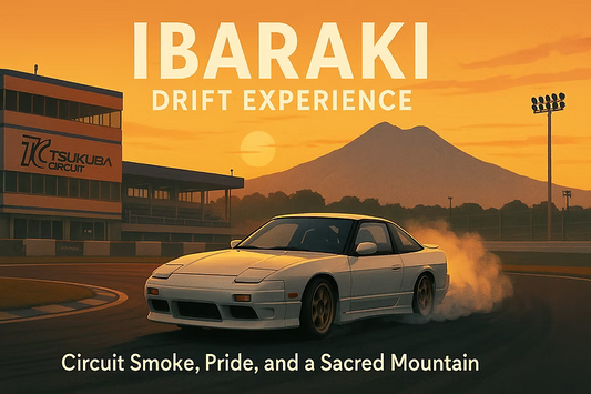 Ibaraki Drift Experience｜Coastline Light, Mountain Switchbacks, and the Home of Time Attack