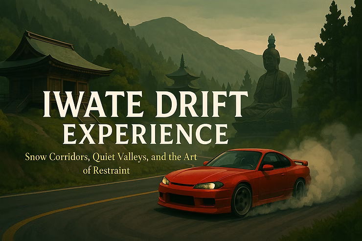 Iwate Drift Experience｜Snow Corridors, Quiet Valleys, and the Art of Restraint