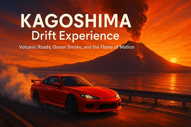 Kagoshima Drift Experience｜Volcano, Sea, and the Rhythm of Fire