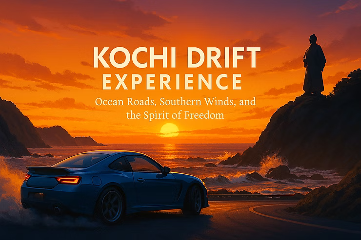 Kochi Drift Experience｜Ocean Roads, River Lines, and the Freedom of Flow