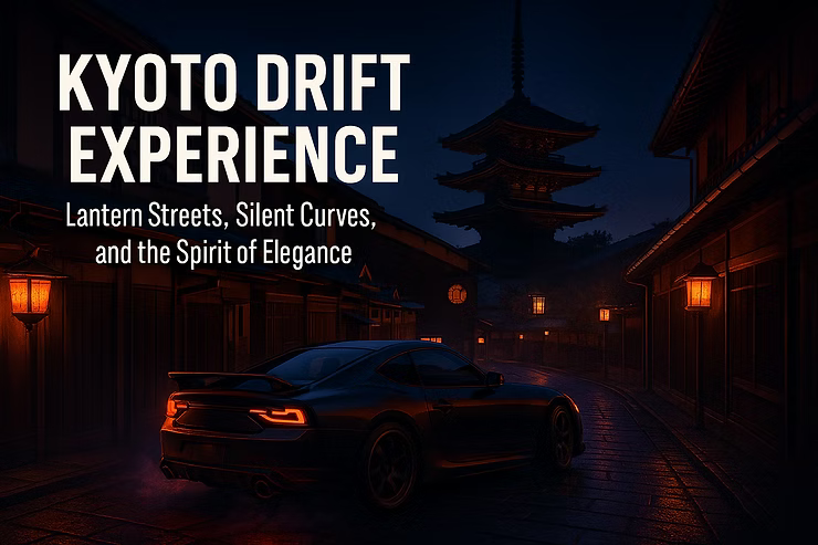 Kyoto Drift Experience｜Hidden Passes, Silent Temples, and the Craft of Control