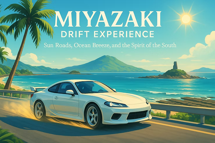 Miyazaki Drift Experience｜Sun, Coastlines, and the Freedom of Line