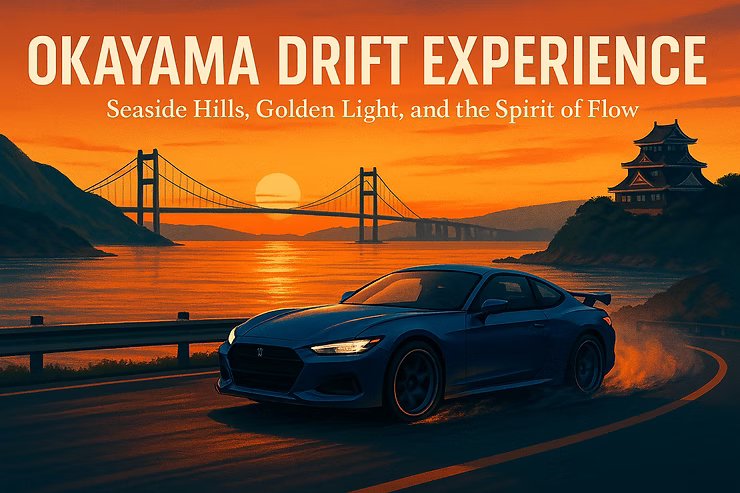 Okayama Drift Experience｜Circuits, Countryside, and the Art of Balance