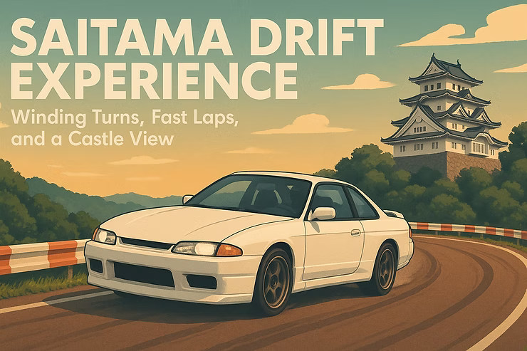 Saitama Drift Experience｜Riverside Stone, Cedar Shade, and a Grassroots Drift Playground