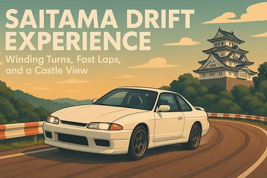 Saitama Drift Experience｜Riverside Stone, Cedar Shade, and a Grassroots Drift Playground