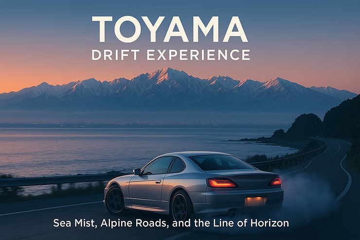 Toyama Drift Experience｜Between Alpine Silence and the Sea of Glass