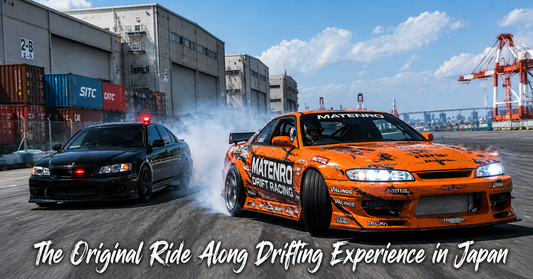 Uber Drift Experience in Japan | The Original Drift Ride Along by Matenro Drift Racing