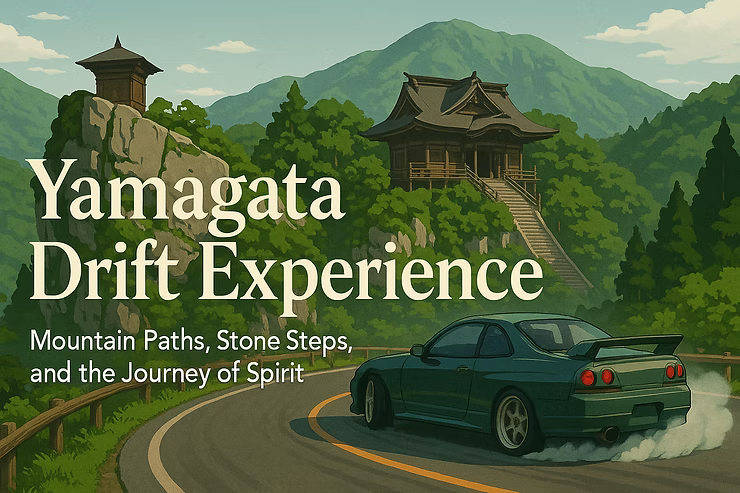 Yamagata Drift Experience｜Green Ridges, Snow Walls, and Roads that Remember