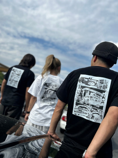 JZX100 Chaser T-Shirt Black