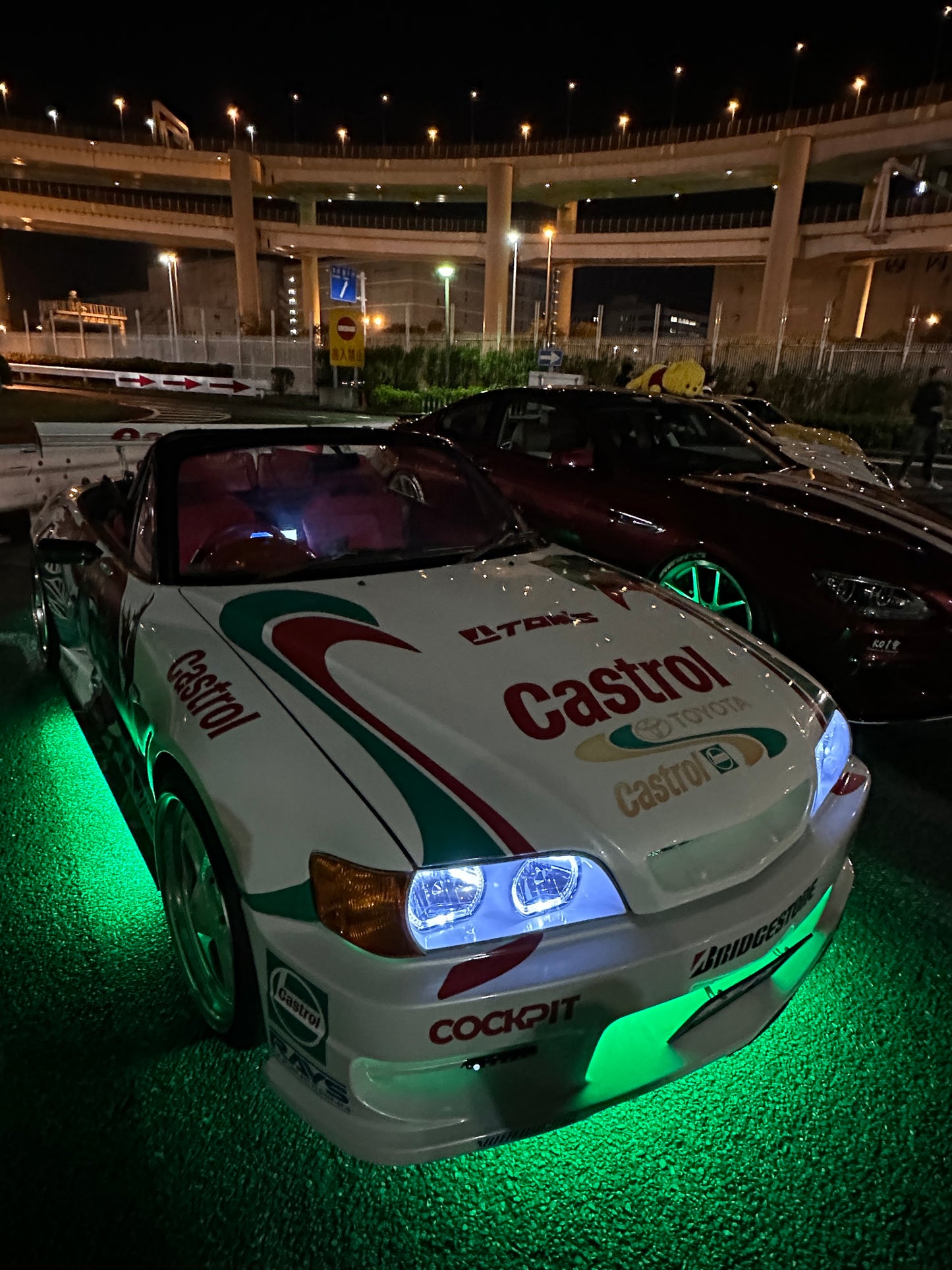 Tokyo Night Cruise JDM Culture Tour with stop at Daikoku Parking
