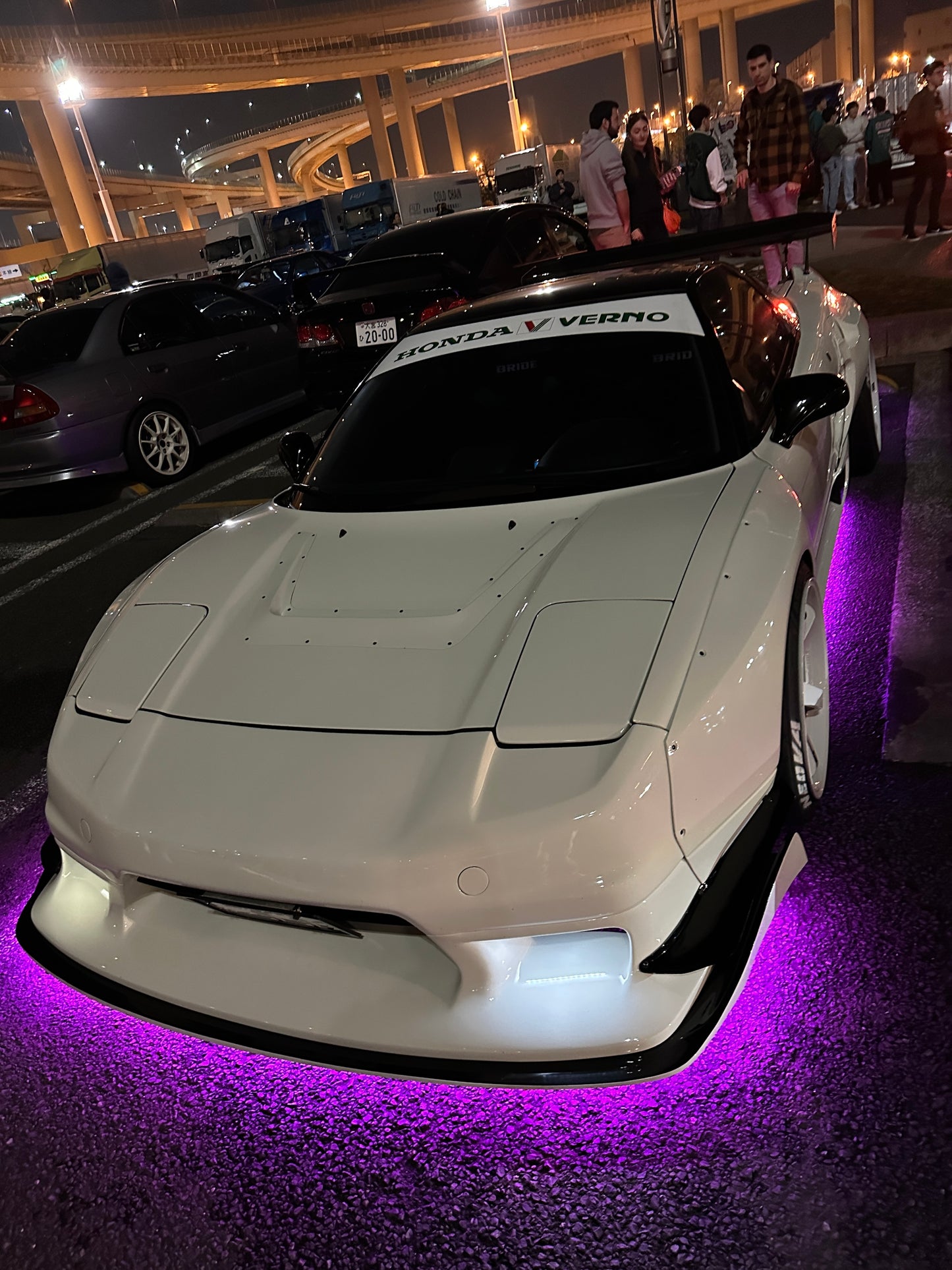 Tokyo Night Cruise JDM Culture Tour with stop at Daikoku Parking