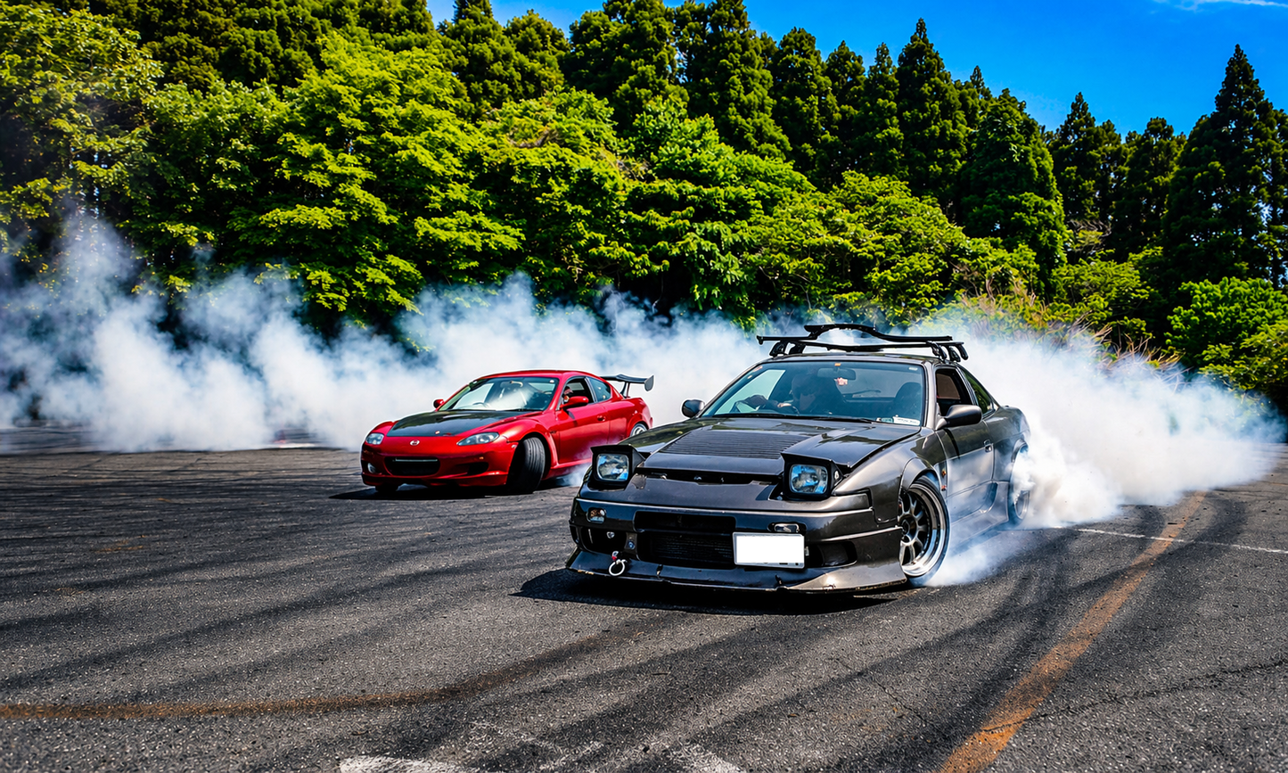 Ride Along Drifting Experience & Replica Police Car Chase Tour
